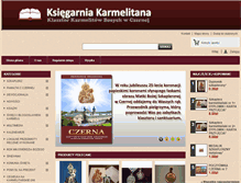 Tablet Screenshot of ksiegarnia.karmelczerna.pl